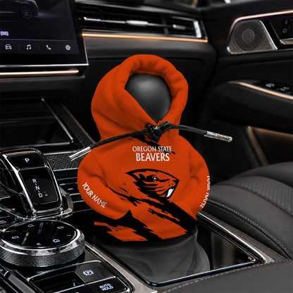 [FAN FAVORITE] NEW CUSTOMIZED NCAA CWS15 OGB OREGON STATE BEAVERS AUTOMOTIVE HOODIE SHIFT KNOB COVER