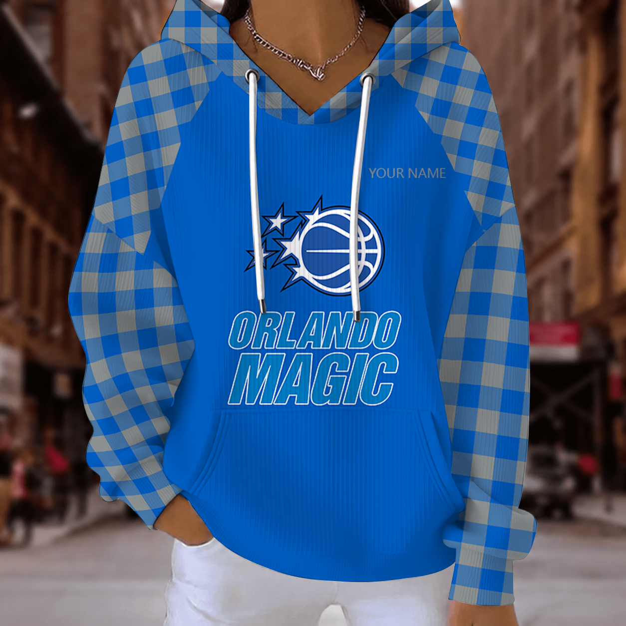 [HOT DEAL] NEW CUSTOMIZED NBA15 OMA ORLANDO MAGIC  RIBBED HOODIE & SWEATSHIRT