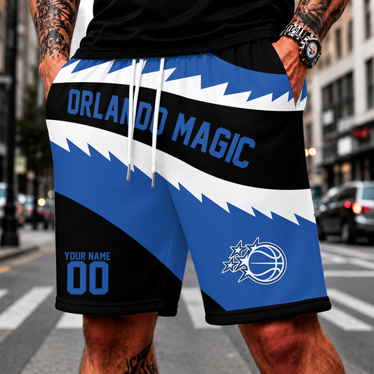 [HOT DEAL] NEW CUSTOMIZED NBA15 OMA ORLANDO MAGIC SHORT PANTS