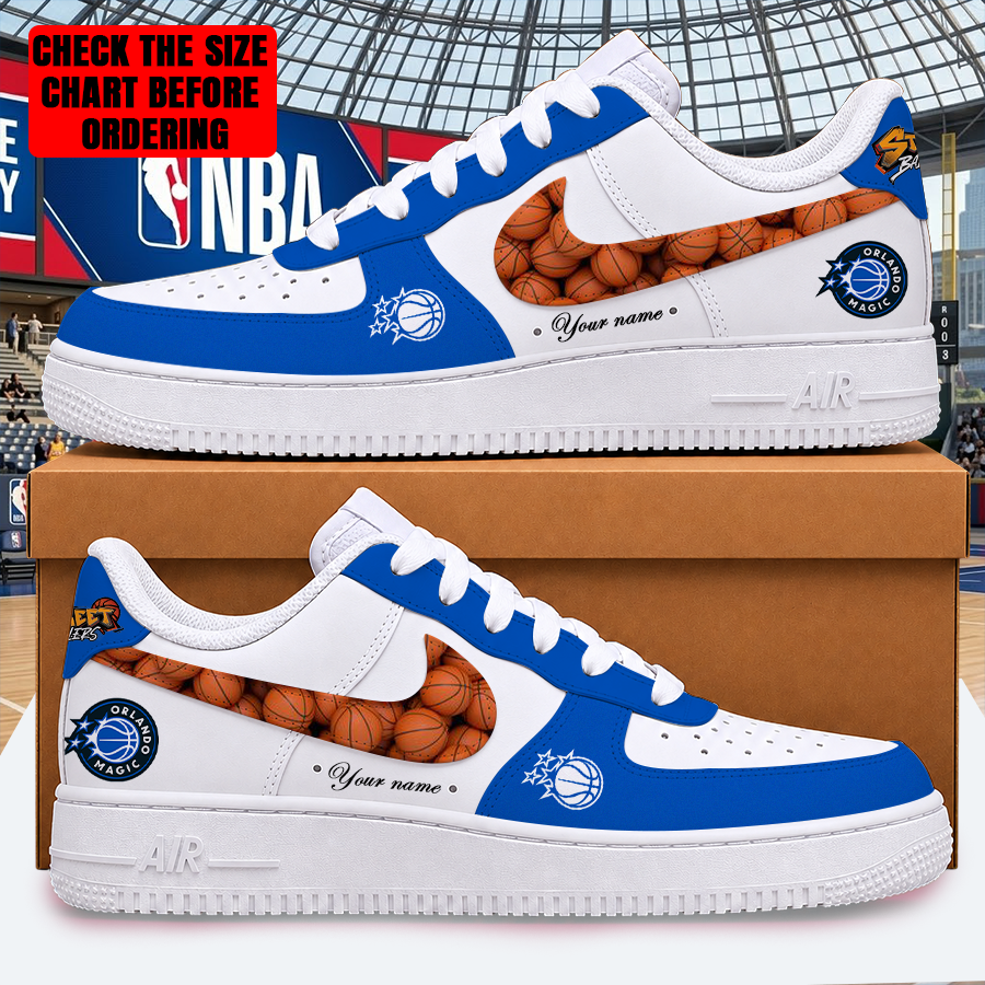 [HOT DEAL] NEW CUSTOMIZED NBA15 OMA ORLANDO MAGIC AF1 SHOES