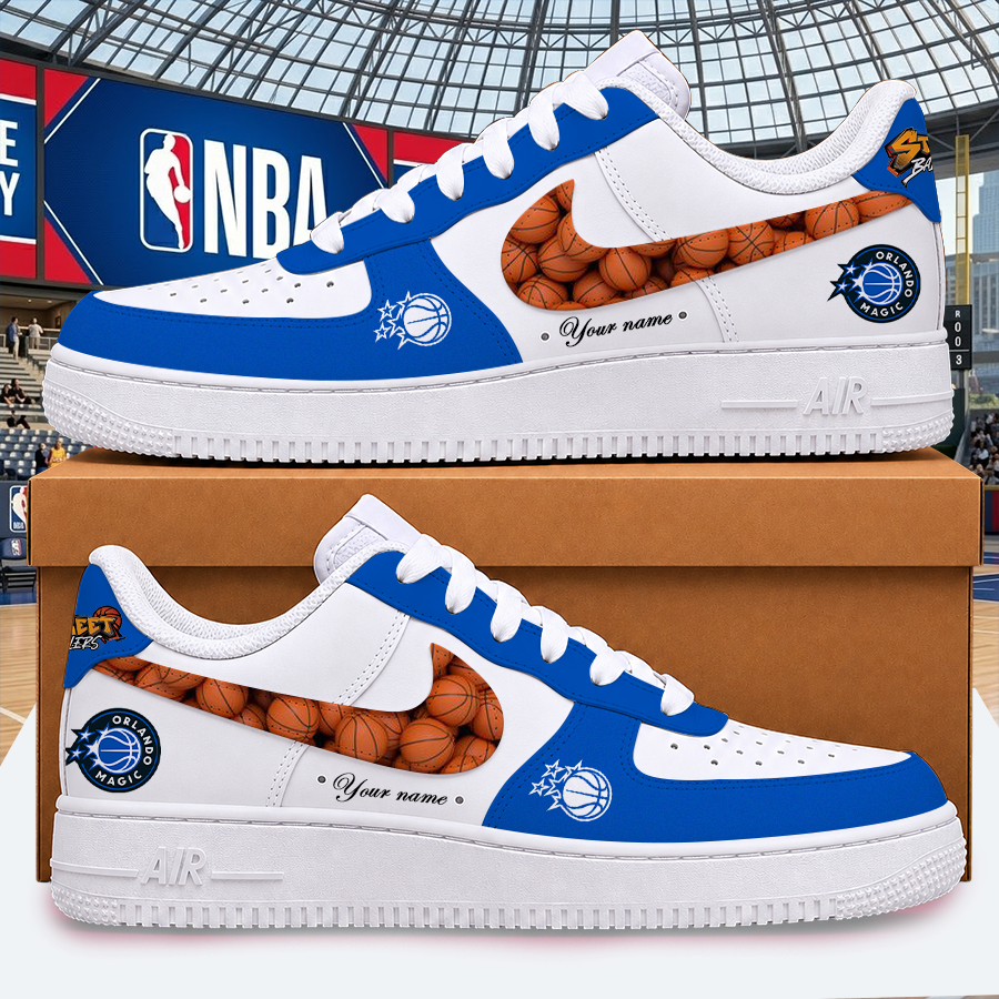 [HOT DEAL] NEW CUSTOMIZED NBA15 OMA ORLANDO MAGIC AF1 SHOES