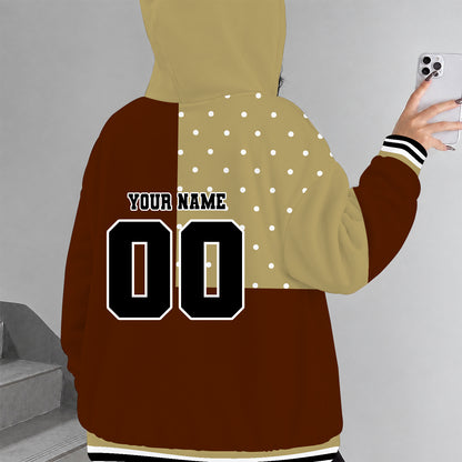 [FAN FAVORITE] NEW CUSTOMIZED NCAA MFF15 WMB WESTERN MICHIGAN BRONCOS STRAPPY ZIP HOODIE