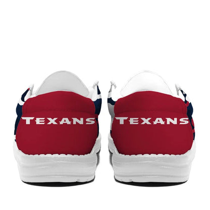 [SPECIAL OFFER] NEW CUSTOMIZED NFL15 HTT HOUSTON TEXANS LOAFER SHOES