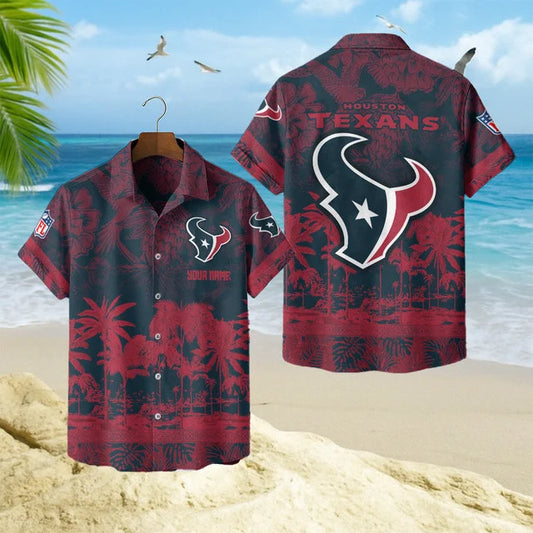 [SPECIAL OFFER] NEW CUSTOMIZED NFL15 HTT HOUSTON TEXANS UNISEX HAWAIIAN SHIRT