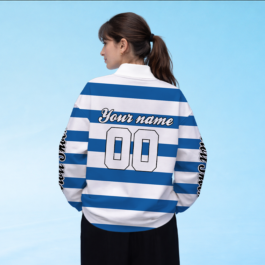 LIMITED EDITION - NEW CUSTOMIZED WNBA15 DTS DE SHOCK LONG SLEEVE POLO
