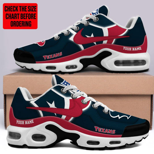 [SPECIAL OFFER] NEW CUSTOMIZED NFL15 HTT HOUSTON TEXANS AIR MAX PLUS SNEAKERS