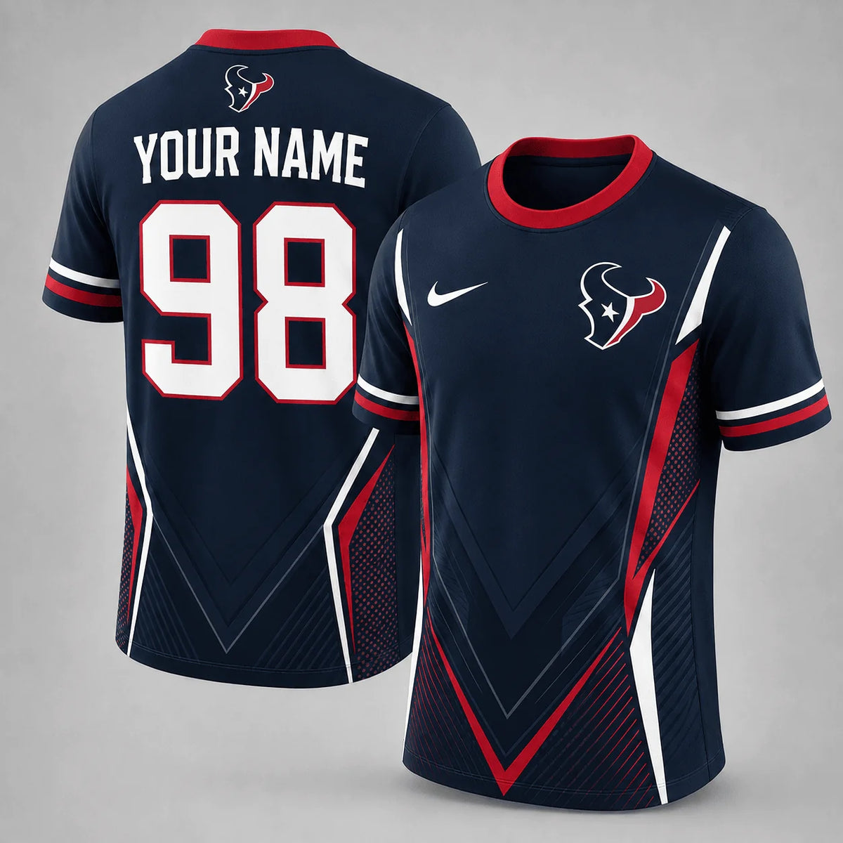 [SPECIAL OFFER] NEW CUSTOMIZED NFL15 HTT HOUSTON TEXANS T-SHIRT, HOODIE & ZIP HOODIE