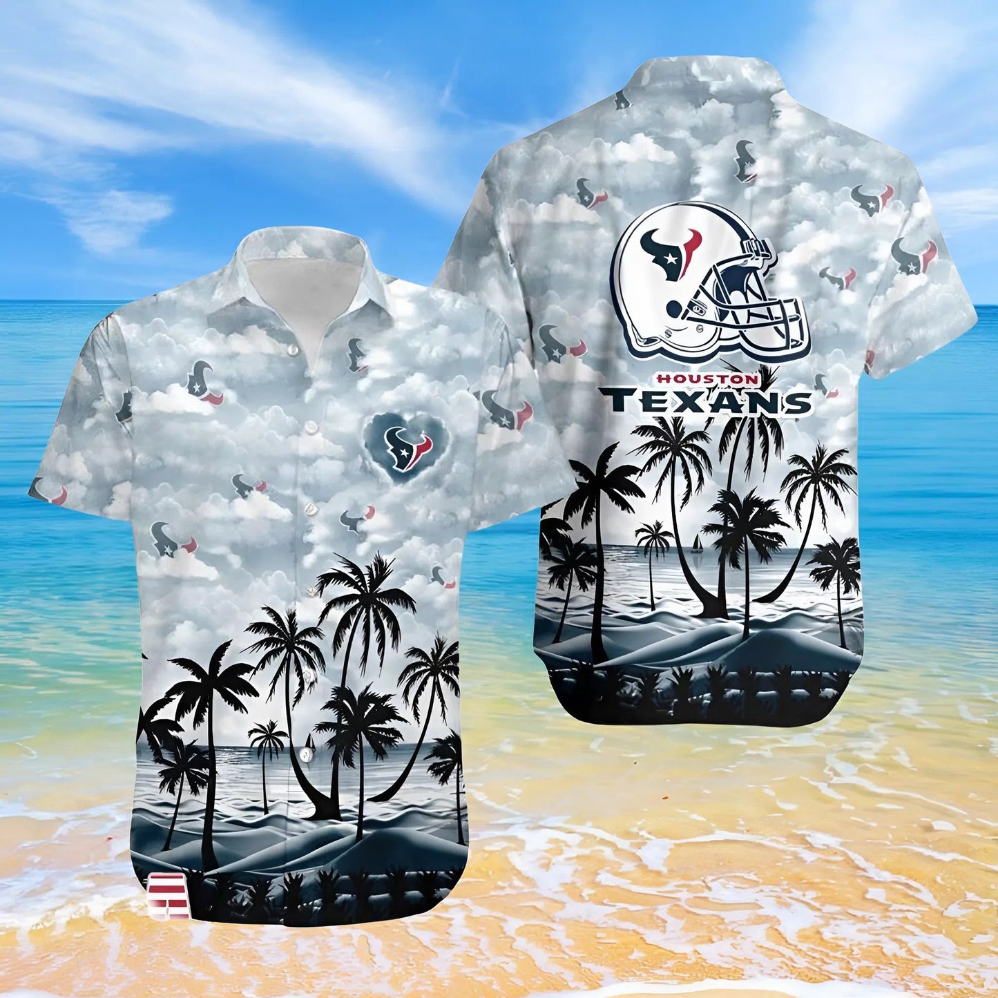 [SPECIAL OFFER] NEW CUSTOMIZED NFL15 HTT HOUSTON TEXANS UNISEX HAWAIIAN SHIRT