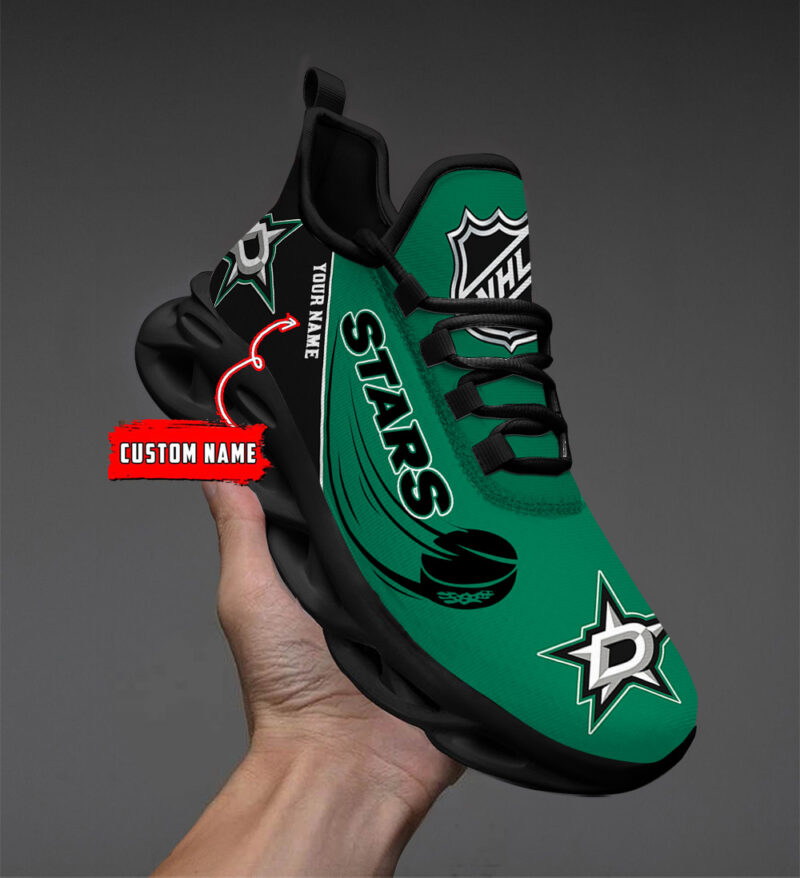 [SUPER SALE] NEW CUSTOMIZED NHL15 DLS DALLAS STARS CLUNKY SNEAKERS