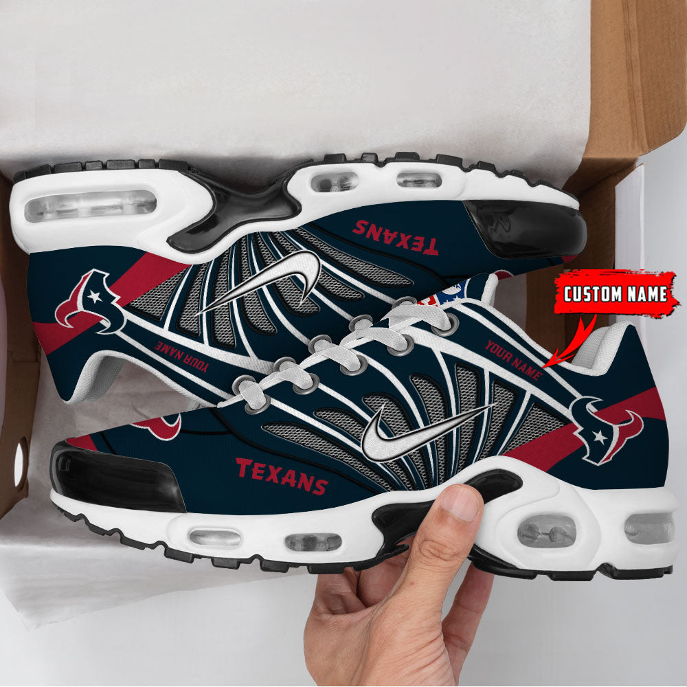 [SPECIAL OFFER] NEW CUSTOMIZED NFL15 HTT HOUSTON TEXANS AIR MAX PLUS SNEAKERS