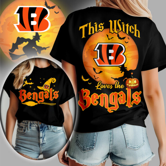 [SPECIAL OFFER] NEW CUSTOMIZED NFL16 CCB CINCINNATI BENGALS  HALLOWEEN T-SHIRT, HOODIE & ZIP HOODIE