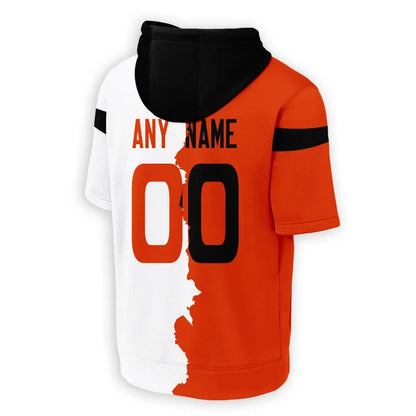 [SPECIAL OFFER] NEW CUSTOMIZED NFL16 CCB CINCINNATI BENGALS SHORT SLEEVE HOODIE T-SHIRT