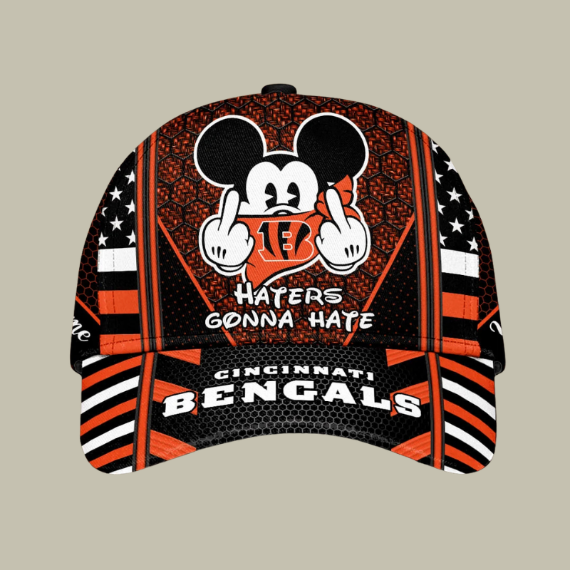 [SPECIAL OFFER] NEW CUSTOMIZED NFL16 CCB CINCINNATI BENGALS CLASSIC CAP