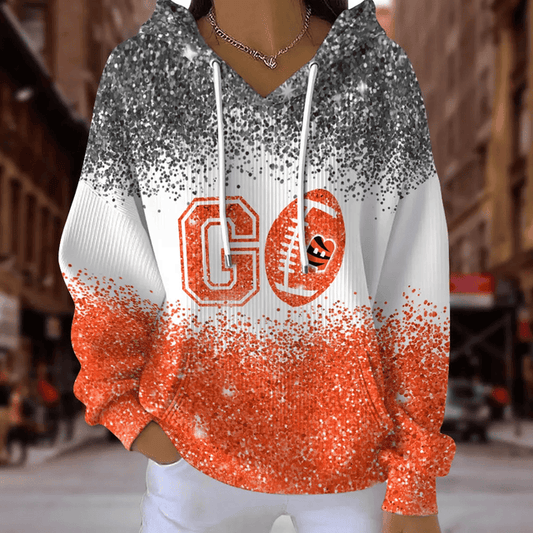 [SPECIAL OFFER] NEW CUSTOMIZED NFL16 CCB CINCINNATI BENGALS RIBBED HOODIE & SWEATSHIRT