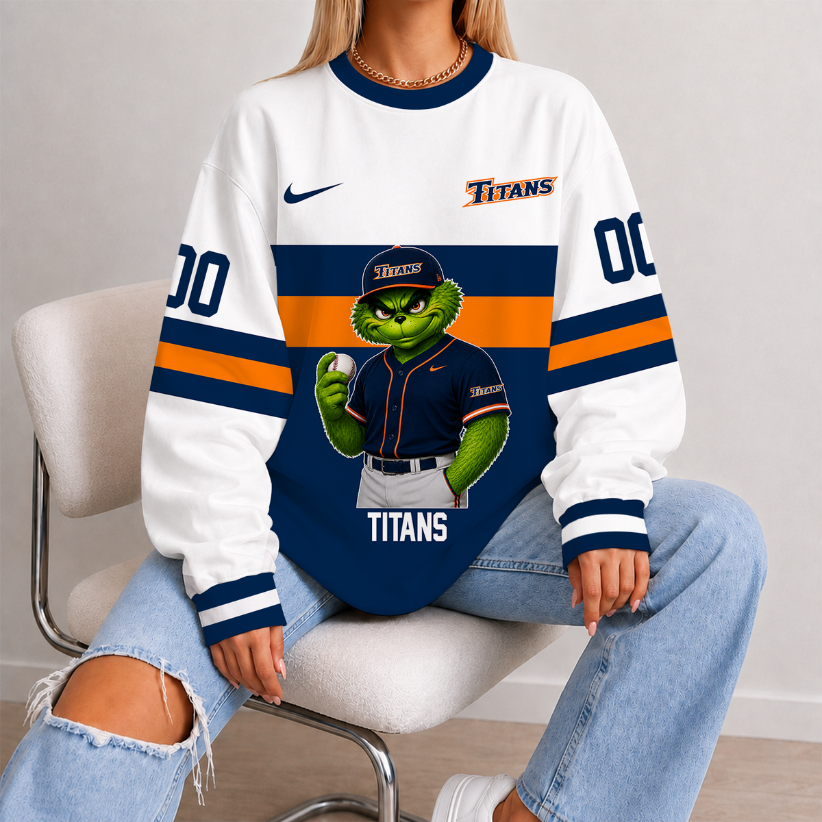 [FAN FAVORITE] NEW CUSTOMIZED NCAA CWS16 CFT CAL STATE FULLERTON TITANS UNISEX SWEATSHIRT