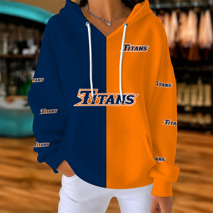 [FAN FAVORITE] NEW CUSTOMIZED NCAA CWS16 CFT CAL STATE FULLERTON TITANS RIBBED HOODIE & SWEATSHIRT