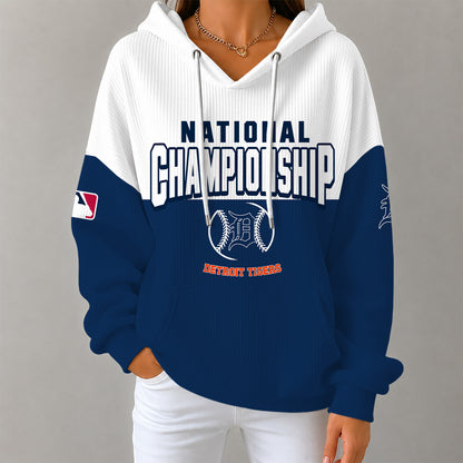 [FLASH SALE] NEW CUSTOMIZED MLB16 DTS DETROIT TIGERS RIBBED HOODIE & SWEATSHIRT