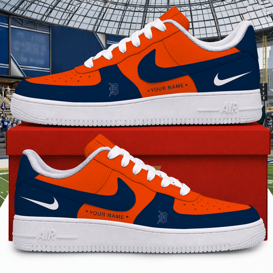 [FLASH SALE] NEW CUSTOMIZED MLB16 DTS DETROIT TIGERS AF1 SHOES