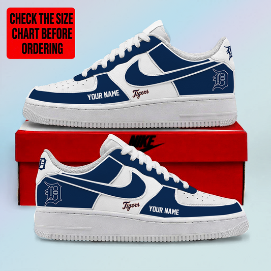 [FLASH SALE] NEW CUSTOMIZED MLB16 DTS DETROIT TIGERS AF1 SHOES