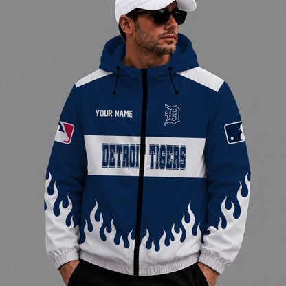 [FLASH SALE] NEW CUSTOMIZED MLB16 DTS DETROIT TIGERS WINDBREAKER JACKET