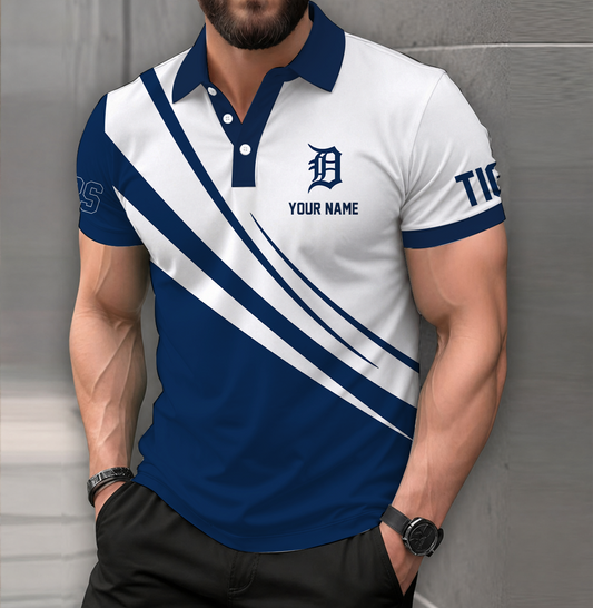 [FLASH SALE] NEW CUSTOMIZED MLB16 DTS DETROIT TIGERS POLO SHIRT