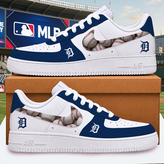 [FLASH SALE] NEW CUSTOMIZED MLB16 DTS DETROIT TIGERS AF1 SHOES