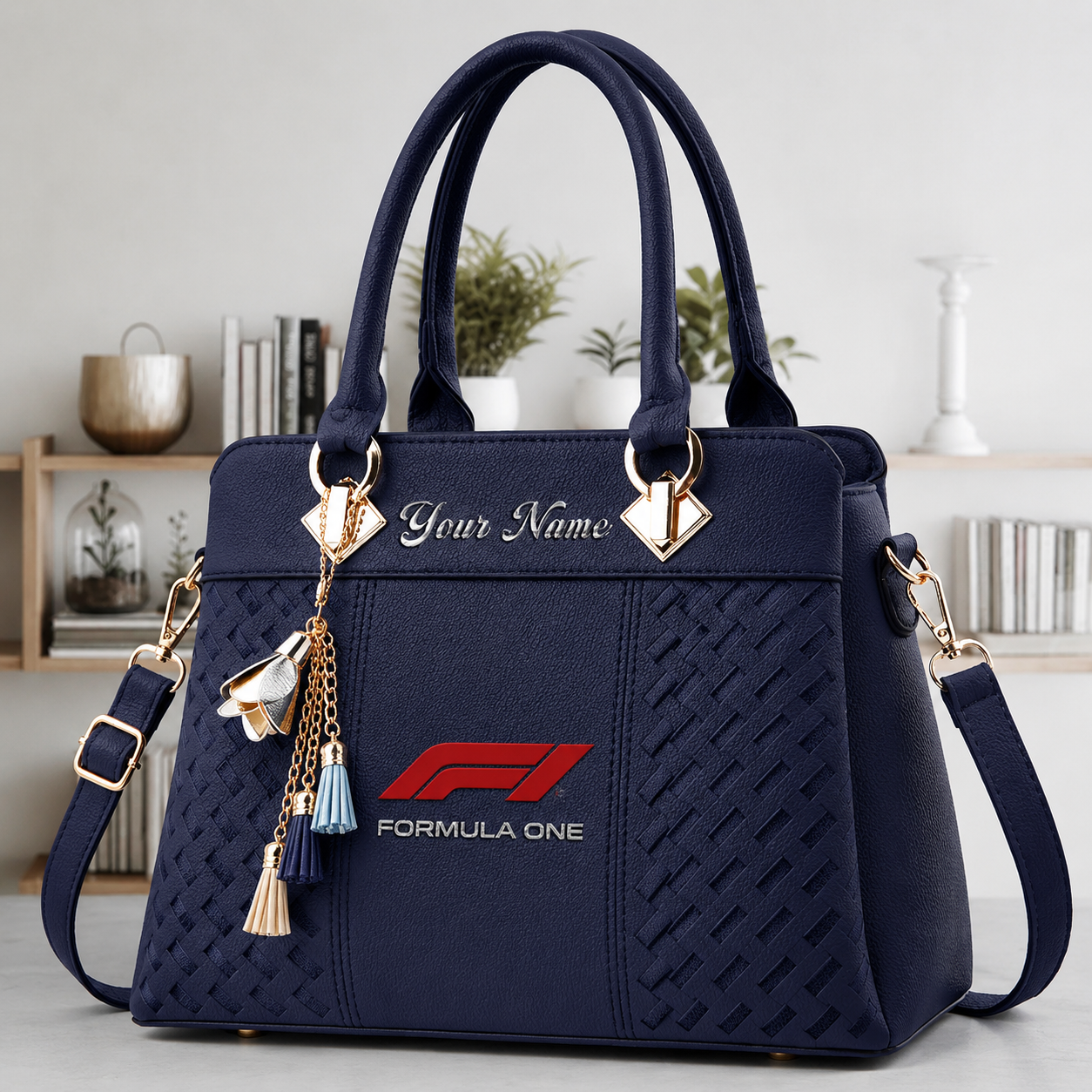 [FAN MUST-HAVE] NEW CUSTOMIZED F116 F1U FORMULA 1 MULTICOLOR HANDBAG