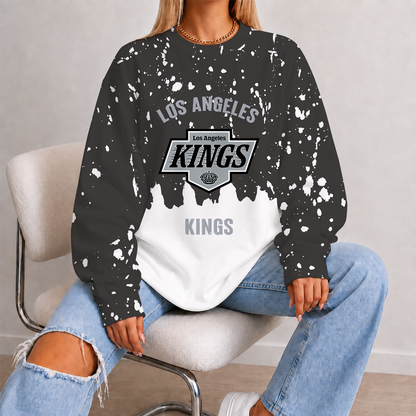 [SUPER SALE] NEW CUSTOMIZED NHL16 LAK LOS ANGELES KINGS UNISEX SWEATSHIRT