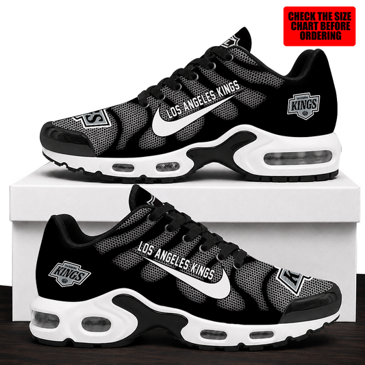[SUPER SALE] NEW CUSTOMIZED NHL16 LAK LOS ANGELES KINGS AIR MAX PLUS SNEAKERS