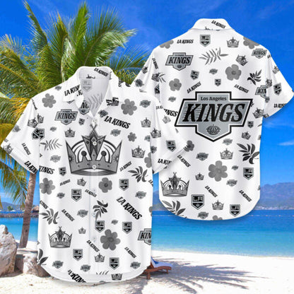 [SUPER SALE ]  NEW CUSTOMIZED NHL16 LAK LOS ANGELES KINGS UNISEX HAWAIIAN SHIRT