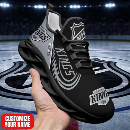 [SUPER SALE] NEW CUSTOMIZED NHL16 LAK LA KINGS PREMIUM CLUNKY SNEAKERS