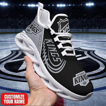 [SUPER SALE] NEW CUSTOMIZED NHL16 LAK LA KINGS PREMIUM CLUNKY SNEAKERS