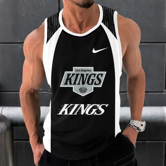 [SUPER SALE] NEW CUSTOMIZED NHL16 LAK LOS ANGELES KINGS UNISEX TANK TOP