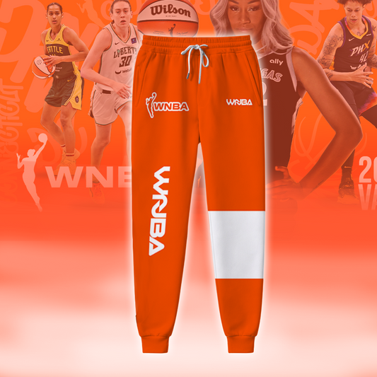 [FAN FAVORITE] NEW CUSTOMIZED WNBA16 WOMEN'S NATIONAL BASKETBALL ASSOCIATION SWEATPANTS