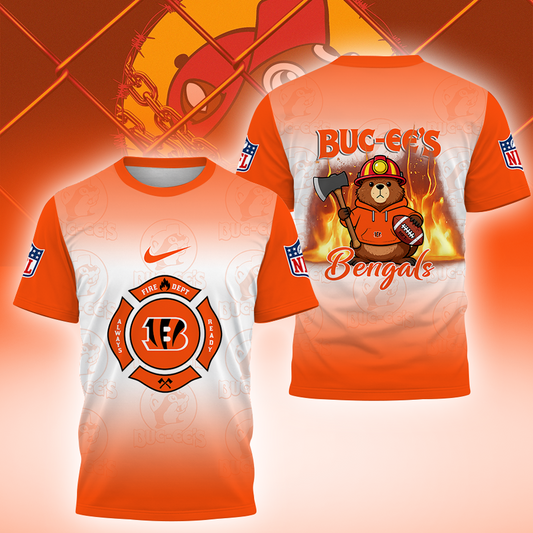 [SPECIAL OFFER] NEW CUSTOMIZED NFL16 CCB CINCINNATI BENGALS BUC-EE'S T-SHIRT, HOODIE & ZIP HOODIE