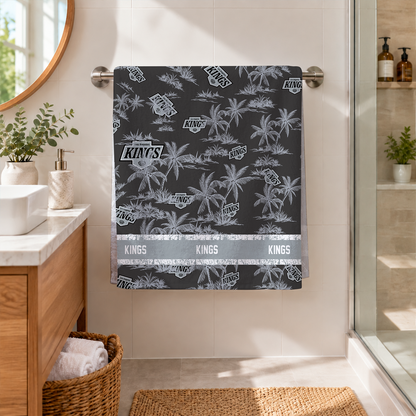 [SUPER SALE] NEW CUSTOMIZED NHL16 LAK LOS ANGELES KINGS BEACH TOWEL