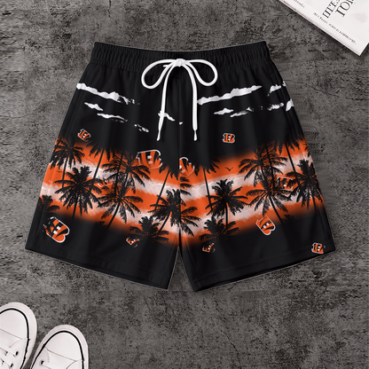 [SPECIAL OFFER] NEW CUSTOMIZED NFL16 CCB CINCINNATI BENGALS SHORT PANTS