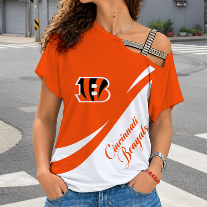 [SPECIAL OFFER] NEW CUSTOMIZED NFL16 CCB CINCINNATI BENGALS SHOULDER SHIRT