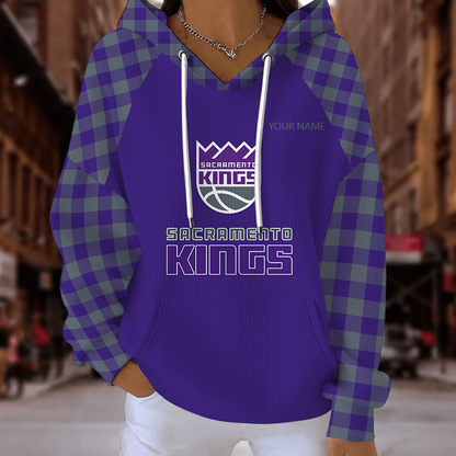[HOT DEAL] NEW CUSTOMIZED NBA16 SKI SACRAMENTO KINGS  RIBBED HOODIE & SWEATSHIRT