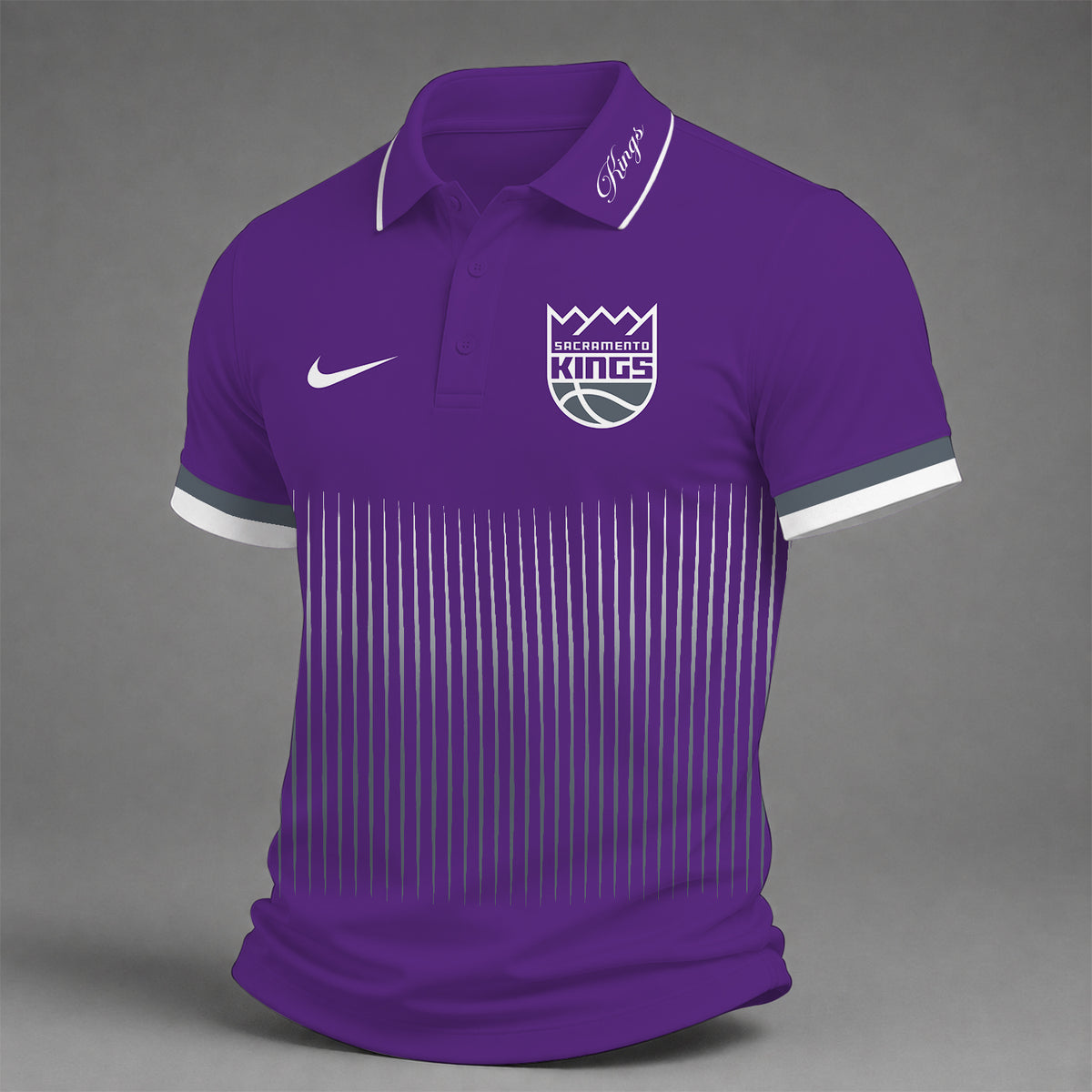 [HOT DEAL] NEW CUSTOMIZED NBA16 SKI SACRAMENTO KINGS POLO SHIRT