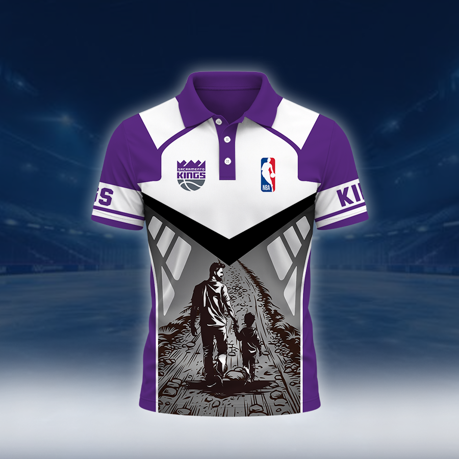 [HOT DEAL] NEW CUSTOMIZED NBA16 SKI SACRAMENTO KINGS POLO SHIRT