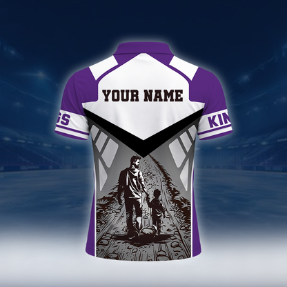 [HOT DEAL] NEW CUSTOMIZED NBA16 SKI SACRAMENTO KINGS POLO SHIRT