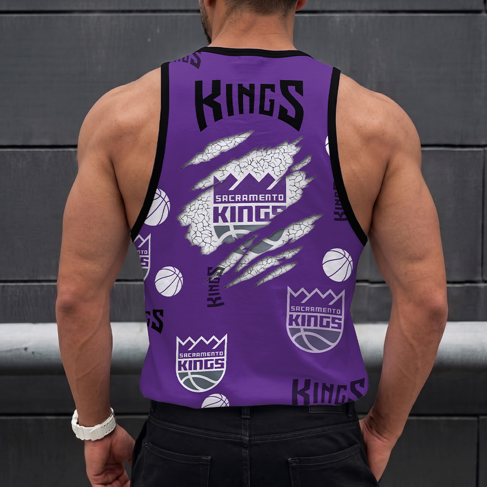 [HOT DEAL] NEW CUSTOMIZED NBA16 SKI SACRAMENTO KINGS UNISEX TANK TOP