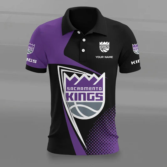 [HOT DEAL] NEW CUSTOMIZED NBA16 SKI SACRAMENTO KINGS POLO SHIRT