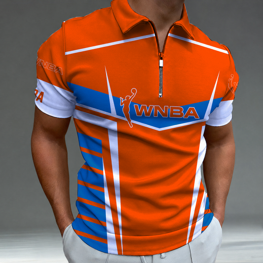 [FAN FAVORITE] NEW CUSTOMIZED WNBA16 WOMEN'S NATIONAL BASKETBALL ASSOCIATION POLO SHIRT