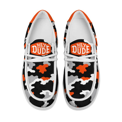 [SPECIAL OFFER] NEW CUSTOMIZED NFL16 CCB CINCINNATI BENGALS LOAFER SHOES