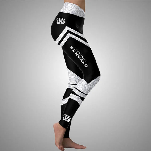 [SPECIAL OFFER] NEW CUSTOMIZED NFL16 CCB CINCINNATI BENGALS HOLLOW TANK TOP & LEGGINGS SET