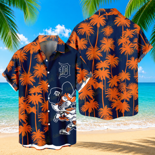 [FLASH SALE] NEW CUSTOMIZED MLB16 DTS DETROIT TIGERS UNISEX HAWAIIAN SHIRT