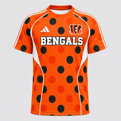 [SPECIAL OFFER] NEW CUSTOMIZED NFL16 CCB CINCINNATI BENGALS RAGLAN TEE