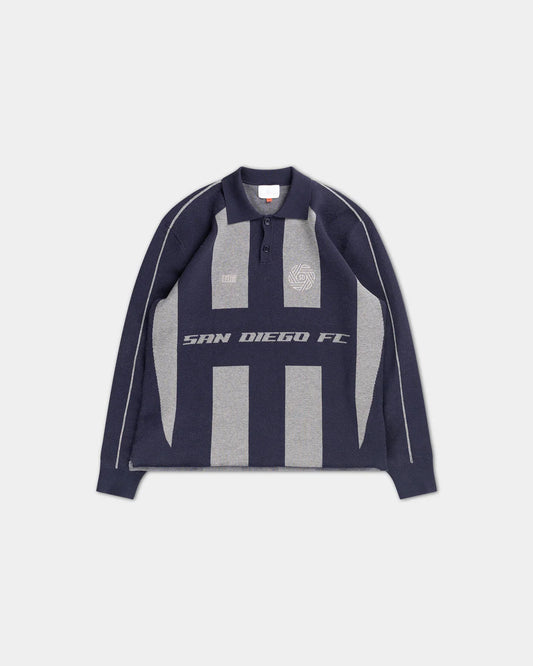 LIMITED EDITION - NEW CUSTOMIZED MLS16 SDF SDG FC LONG SLEEVE POLO